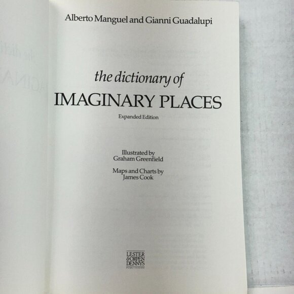 Dictionary of Imaginary Places (Expanded Edition) by Gianni Guadalupi Paperback - Picture 7 of 9